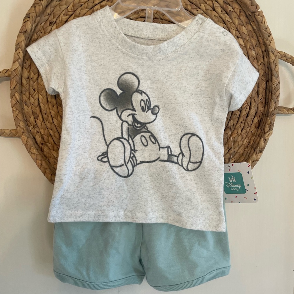 Disney Mickey Mouse Baby Outfit (6-9 months)